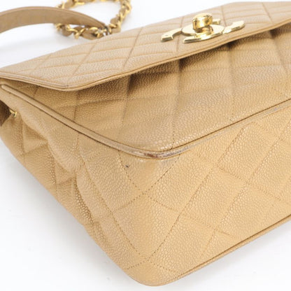 Chanel Serial Sticker Matelasse Caviar Skin Leather Shoulder Bag Crossbody