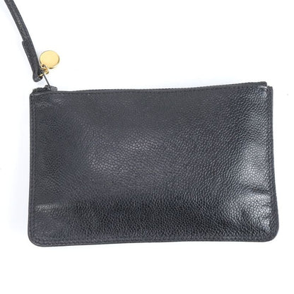 Chanel Triple Coco Drawstring With Serial Seal Caviar Skin Leather Shoulder Bag