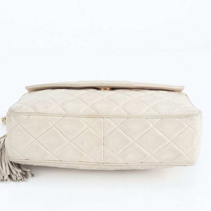 Chanel Authenticity Card With Serial Seal Matelasse Lamb Leather Chain Shoulder