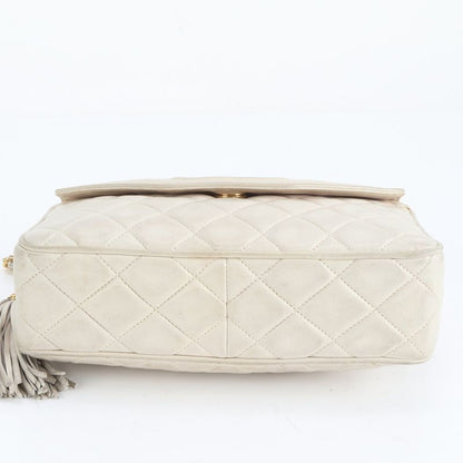 Chanel Authenticity Card With Serial Seal Matelasse Lamb Leather Chain Shoulder