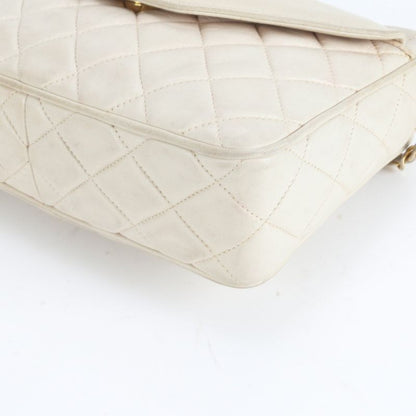 Chanel Authenticity Card With Serial Seal Matelasse Lamb Leather Chain Shoulder