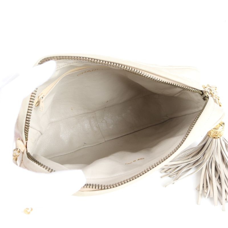 Chanel Authenticity Card With Serial Seal Matelasse Lamb Leather Chain Shoulder