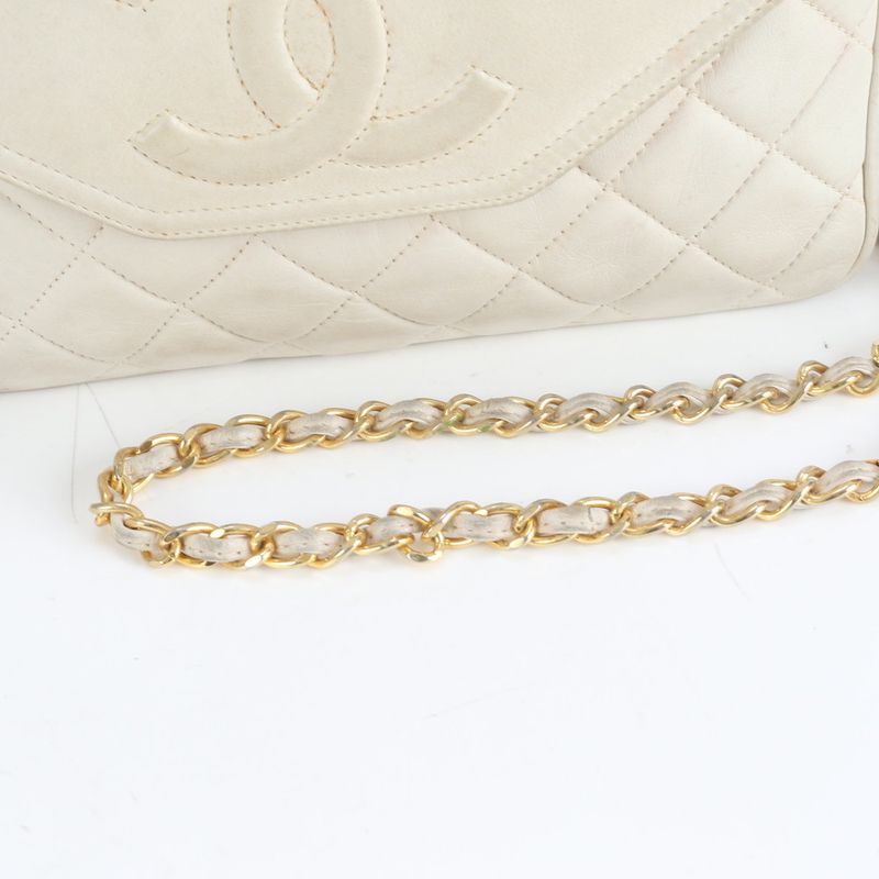 Chanel Authenticity Card With Serial Seal Matelasse Lamb Leather Chain Shoulder