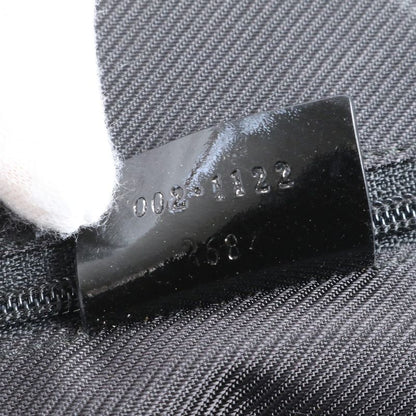 Gucci GG Canvas Leather Tote Bag Shoulder Black 002-1122 Women's ERE Cx24-9