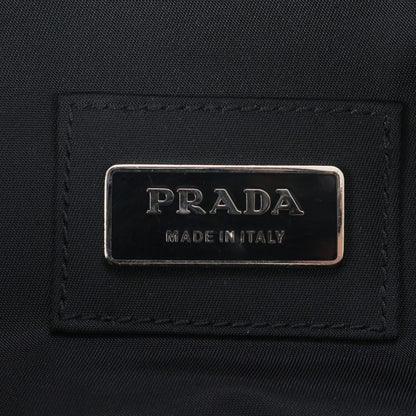Prada Tessuto Nylon Triangle Logo Body Bag Crossbody Body Waist Pouch Men ERE