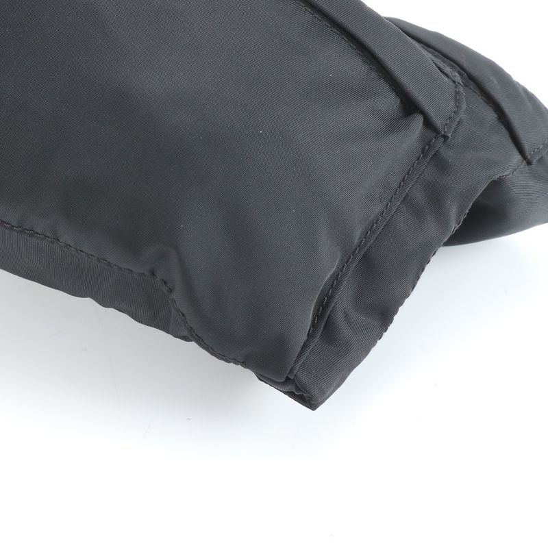 Prada Tessuto Nylon Triangle Logo Body Bag Crossbody Body Waist Pouch Men ERE