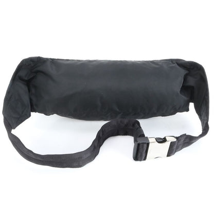 Prada Tessuto Nylon Triangle Logo Body Bag Crossbody Body Waist Pouch Men ERE
