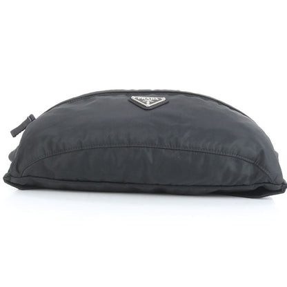 Prada Tessuto Nylon Triangle Logo Body Bag Crossbody Body Waist Pouch Men ERE