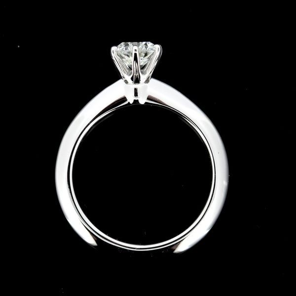 Tiffany & Co Solitaire 056ct Diamond Ring I-vvs1-3ex Pt950