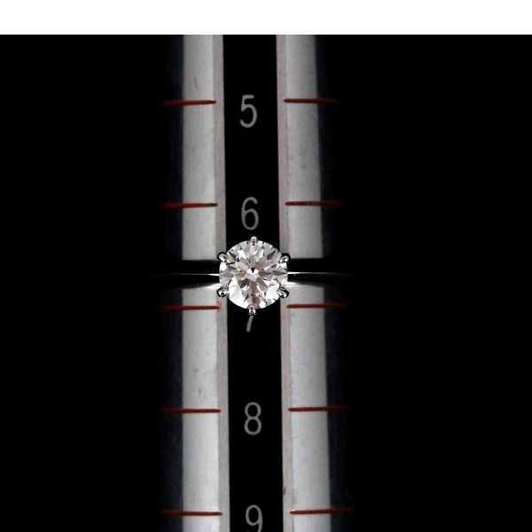 Tiffany & Co Solitaire 056ct Diamond Ring I-vvs1-3ex Pt950