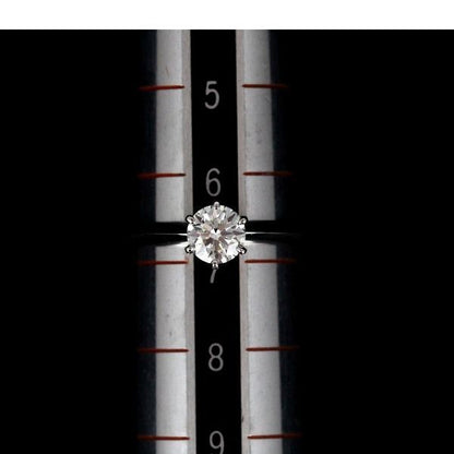 Tiffany & Co Solitaire 056ct Diamond Ring I-vvs1-3ex Pt950