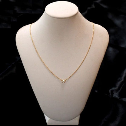 Tiffany & Co By-the-yard Diamond 026ct F-vs2-3ex Necklace 18K Pink Gold