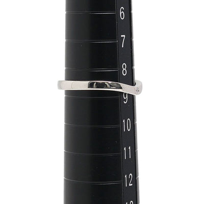 Cartier Ballerina Ring Size Approx 8.5 Pt950 3 Diamonds