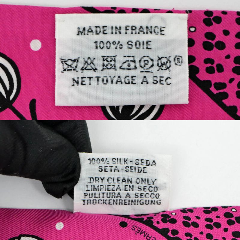 Hermes Twilly-dance Pacific Pink Multicolor-silk Scarf Accessory