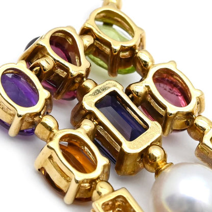 Bvlgari Bvlgari Necklace Allegra Multicolor 18k Yellow Gold Diamond Pearl