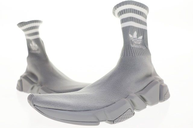Balenciaga × Adidas 23SS Speed Trainer GREY 27cm (10.63in) 717591 Socks