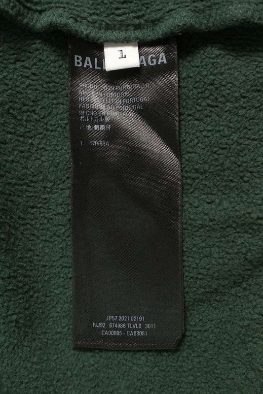 Balenciaga 22SS 674986 Tlvl8 Paris Embroidered Pullover Hoodie Men 1