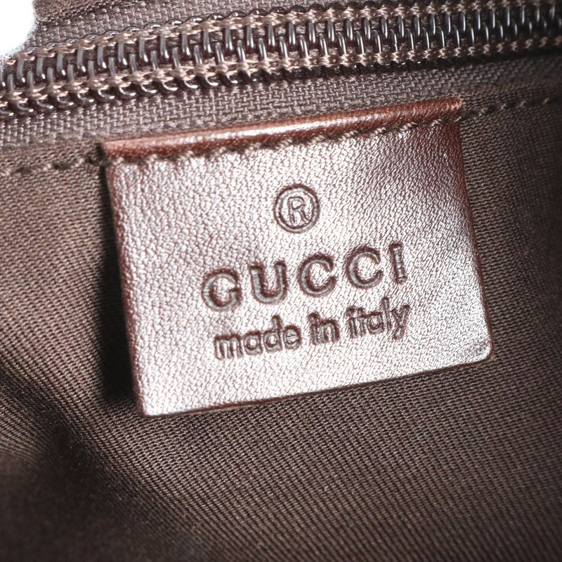 Gucci GG Canvas With Control Card 145857 Leather Shoulder Bag Crossbody