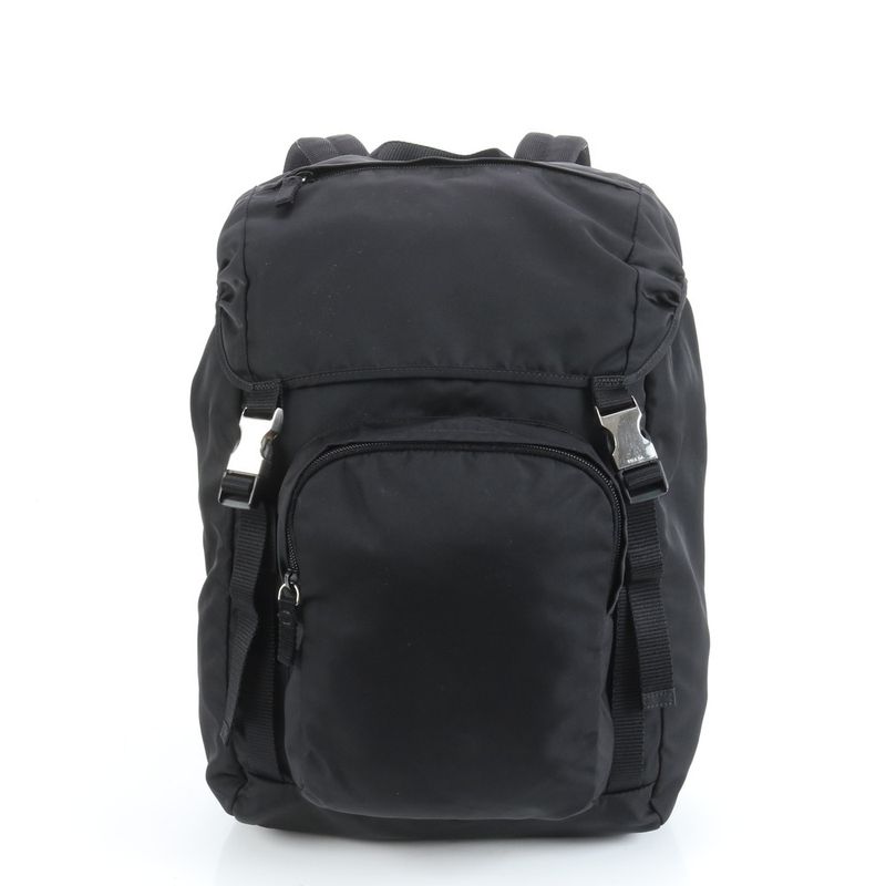 Prada Tessuto Nylon Backpack Sac Backpack Business Bag Black A4 Men ERE Cx30-7