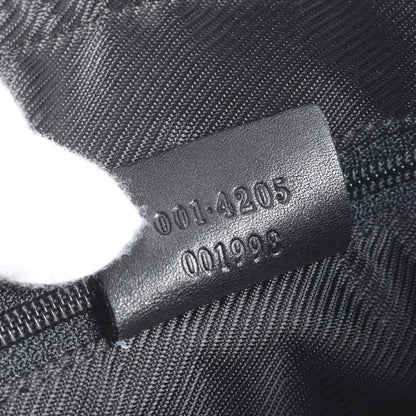 Gucci GG Canvas Leather Shoulder Bag Shoulder One Shoulder Black Genuine