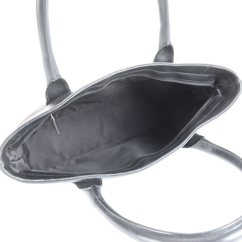 Gucci GG Canvas Leather Tote Bag Hand Black 002-1119 Women's EUE Cx33-2