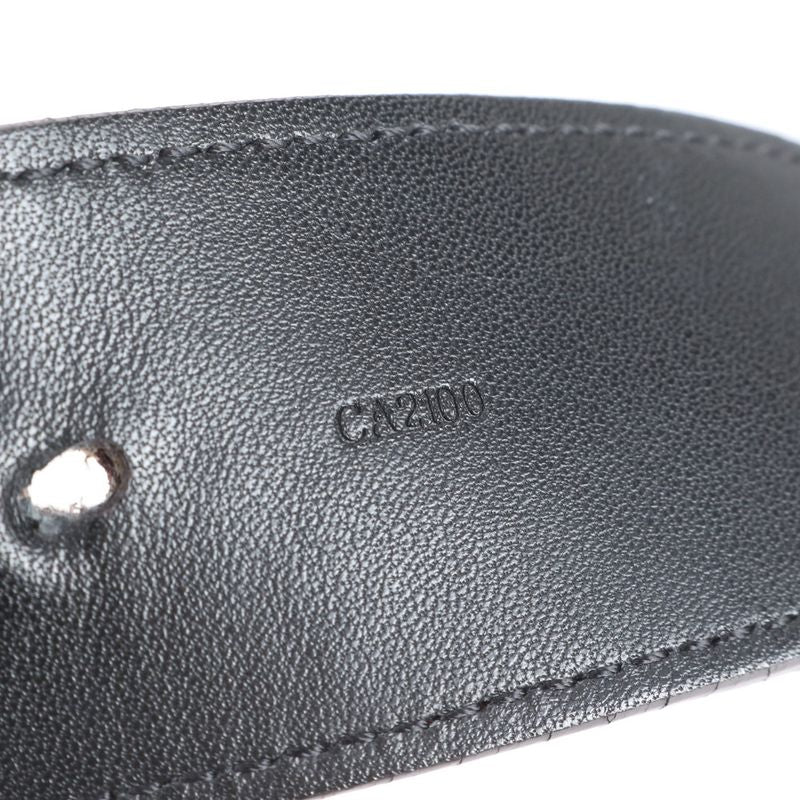 Louis Vuitton X Supreme Collaboration Monogram Santure LV Initial Leather Belt