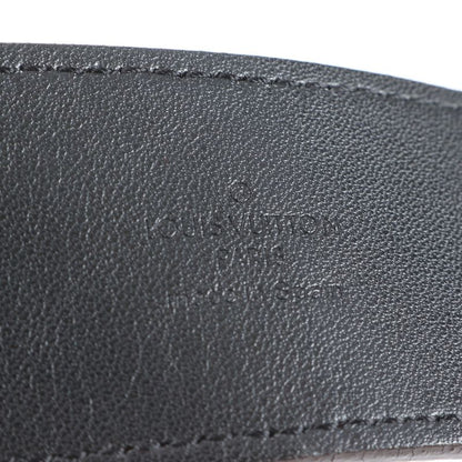 Louis Vuitton X Supreme Collaboration Monogram Santure LV Initial Leather Belt