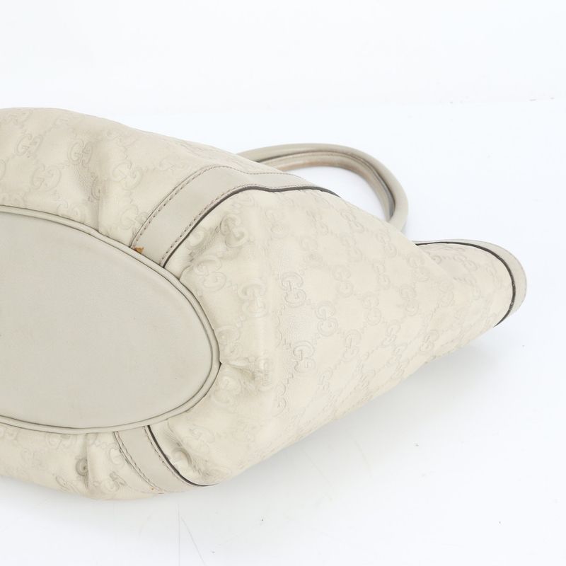 Guccissima Abby Leather Tote Bag Shoulder 211982 Gold Hardware Genuine Leather