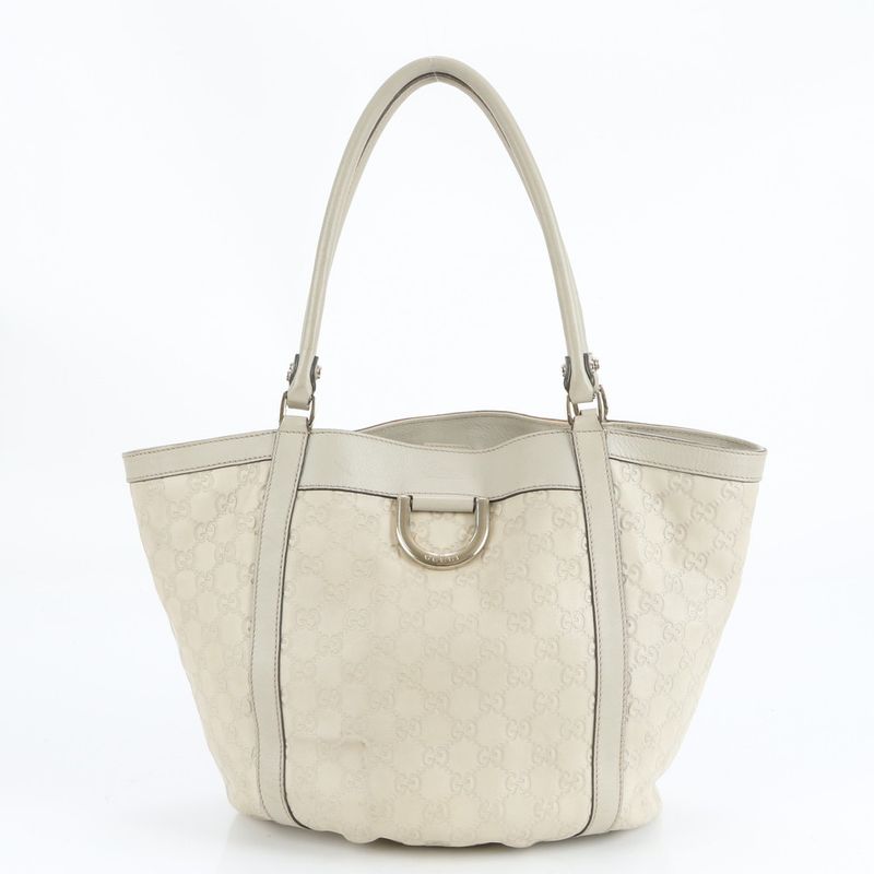 Guccissima Abby Leather Tote Bag Shoulder 211982 Gold Hardware Genuine Leather