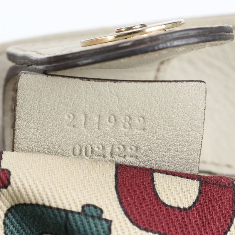 Guccissima Abby Leather Tote Bag Shoulder 211982 Gold Hardware Genuine Leather