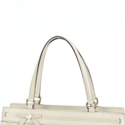 Guccissima Mayfair Ribbon Leather Tote Bag Shoulder 257063 Gold Hardware Women