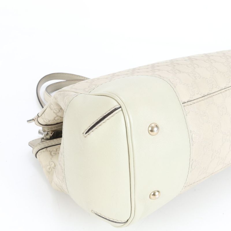 Guccissima Mayfair Ribbon Leather Tote Bag Shoulder 257063 Gold Hardware Women