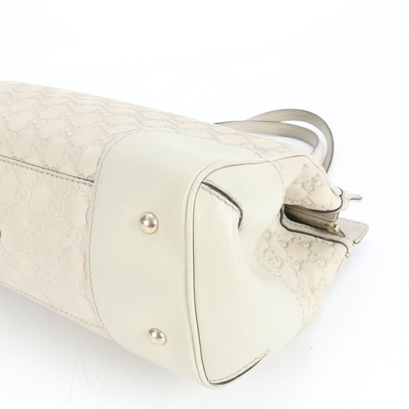 Guccissima Mayfair Ribbon Leather Tote Bag Shoulder 257063 Gold Hardware Women