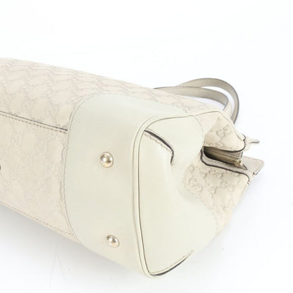 Guccissima Mayfair Ribbon Leather Tote Bag Shoulder 257063 Gold Hardware Women