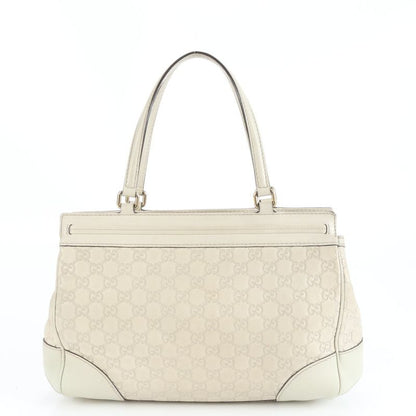 Guccissima Mayfair Ribbon Leather Tote Bag Shoulder 257063 Gold Hardware Women