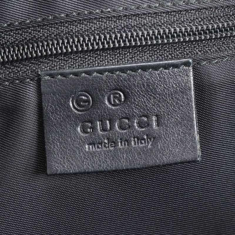 Gucci Horsebit Leather Tote Bag Shoulder Mini Boston 248268 Hand Black Women's