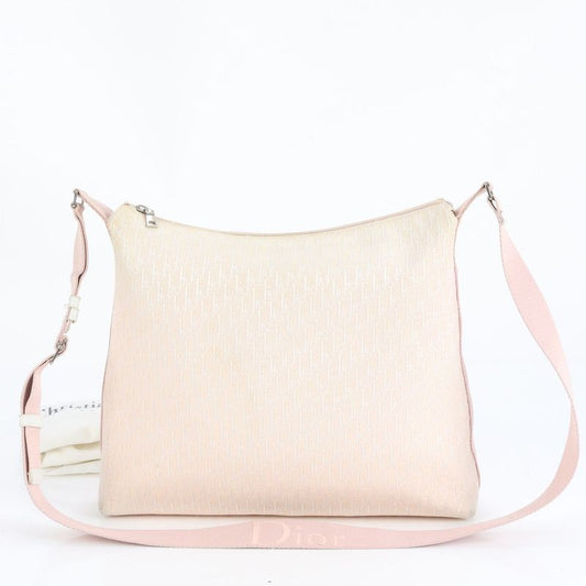 Christian Dior Trotter Leather Shoulder Bag Crossbody Pink A4 Ladies EUE Cx37-1