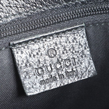 Gucci GG Canvas Eclipse 120840 Leather Tote Bag Shoulder Black Women's ERE