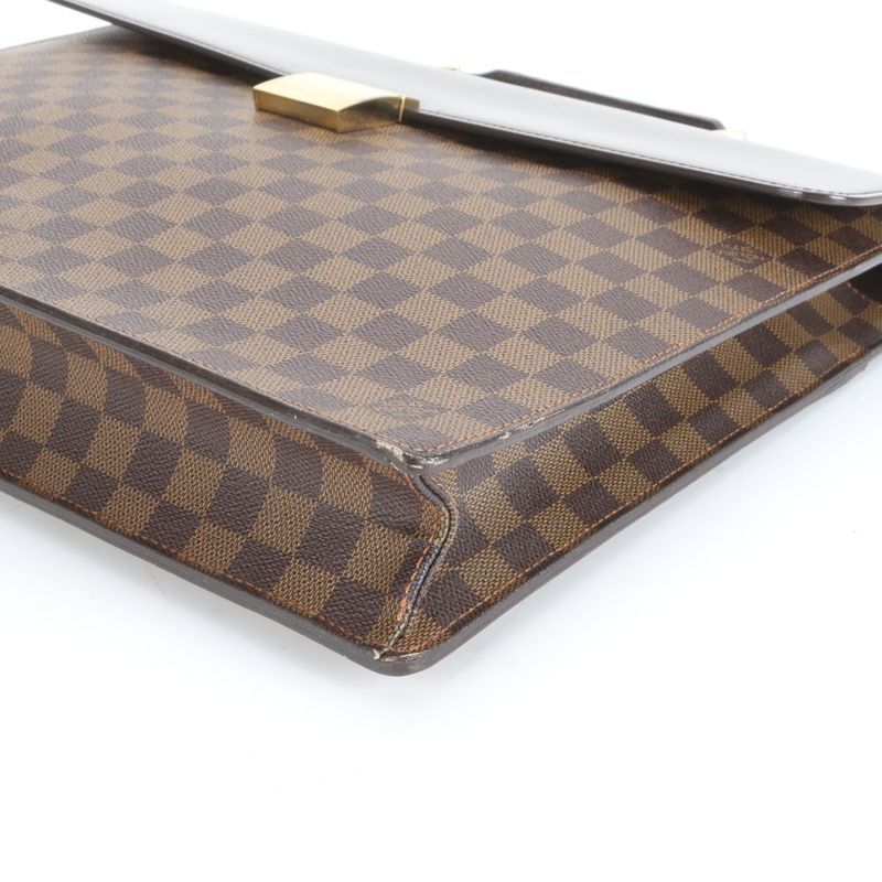 Louis Vuitton Damier Altona PM N53315 Leather Business Bag Document Bag