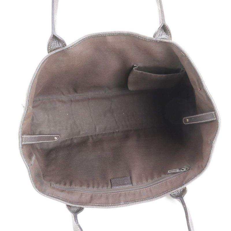 Gucci GG Crystal Princy Leather Tote Bag Shoulder 293592 Brown Women's EUE