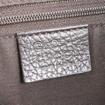 Gucci GG Crystal Princy Leather Tote Bag Shoulder 293592 Brown Women's EUE