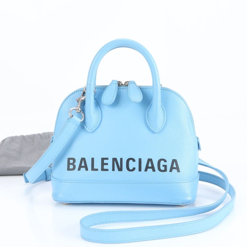 Balenciaga Ville Top Handle XXS Leather 2WAY Shoulder Bag Crossbody Hand 550646