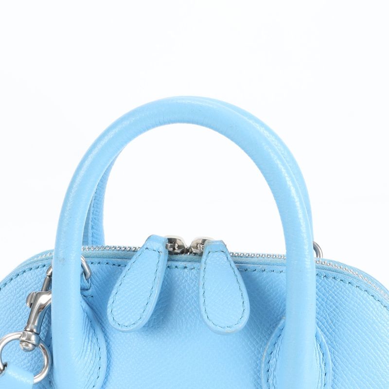 Balenciaga Ville Top Handle XXS Leather 2WAY Shoulder Bag Crossbody Hand 550646