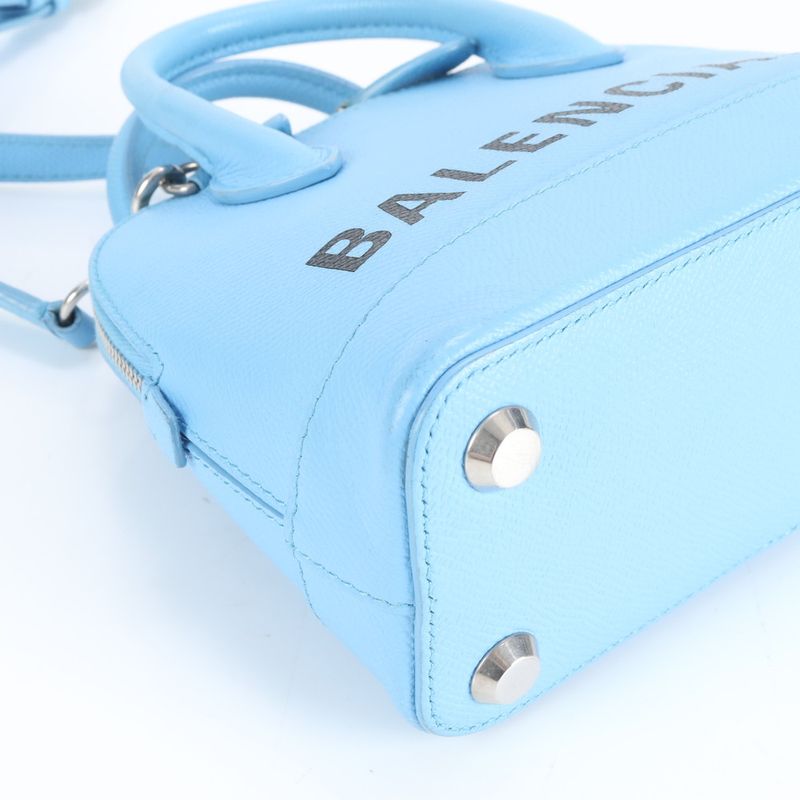 Balenciaga Ville Top Handle XXS Leather 2WAY Shoulder Bag Crossbody Hand 550646