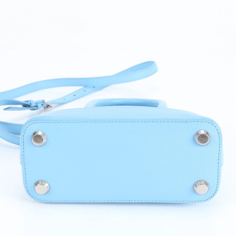 Balenciaga Ville Top Handle XXS Leather 2WAY Shoulder Bag Crossbody Hand 550646