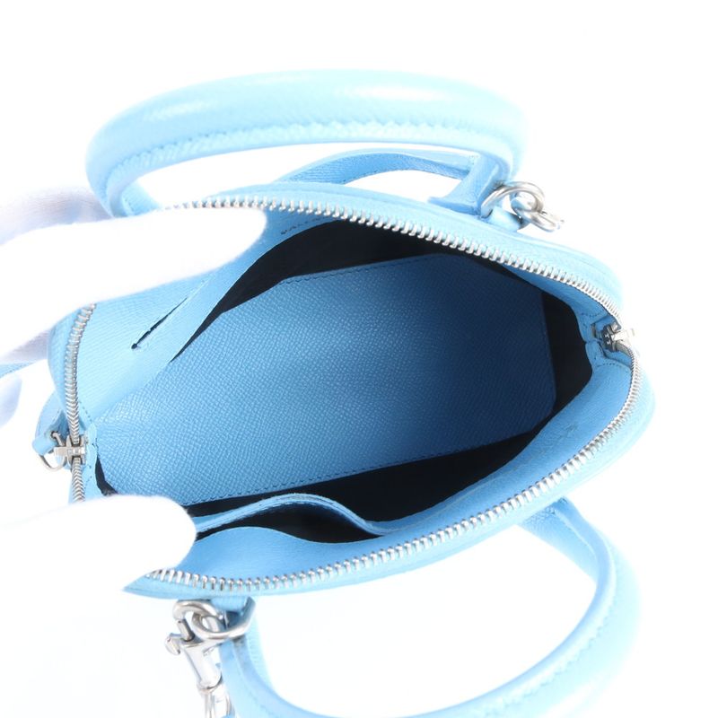 Balenciaga Ville Top Handle XXS Leather 2WAY Shoulder Bag Crossbody Hand 550646