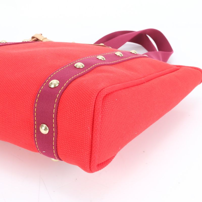 Louis Vuitton Antigua Cabas MM M40034 Leather Tote Bag Shoulder A4 Women ERE