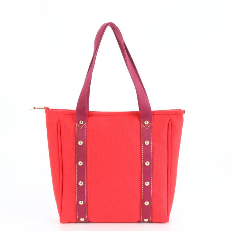 Louis Vuitton Antigua Cabas MM M40034 Leather Tote Bag Shoulder A4 Women ERE