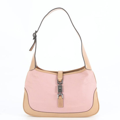 Gucci Jackie Leather Shoulder Bag Shoulder One Shoulder 001-3735 Pink Silver