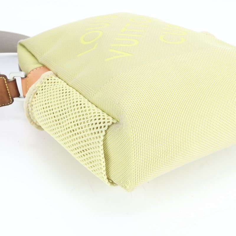 Louis Vuitton Damier Jean Weatherly LV Cup M80636 Leather Shoulder Bag Crossbody